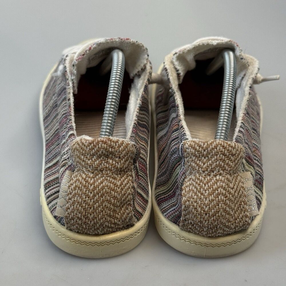 Roxy Surf Bayshore II Striped Rainbow Slip On Sneakers Womens 8.5 Shoes - Picture 14 of 15
